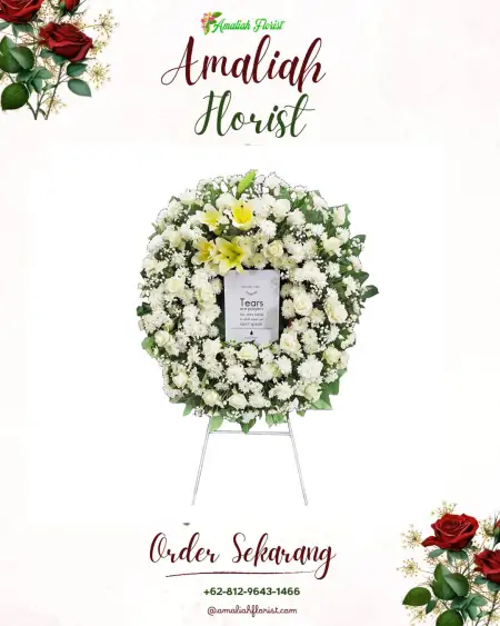 Krans Bunga Duka Pekasiran